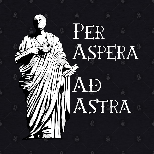 Seneca - Per Aspera Ad Astra by Modern Medieval Design